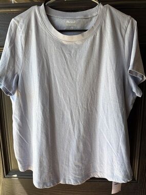 Madewell Soft-Tone Light Blue Tee
